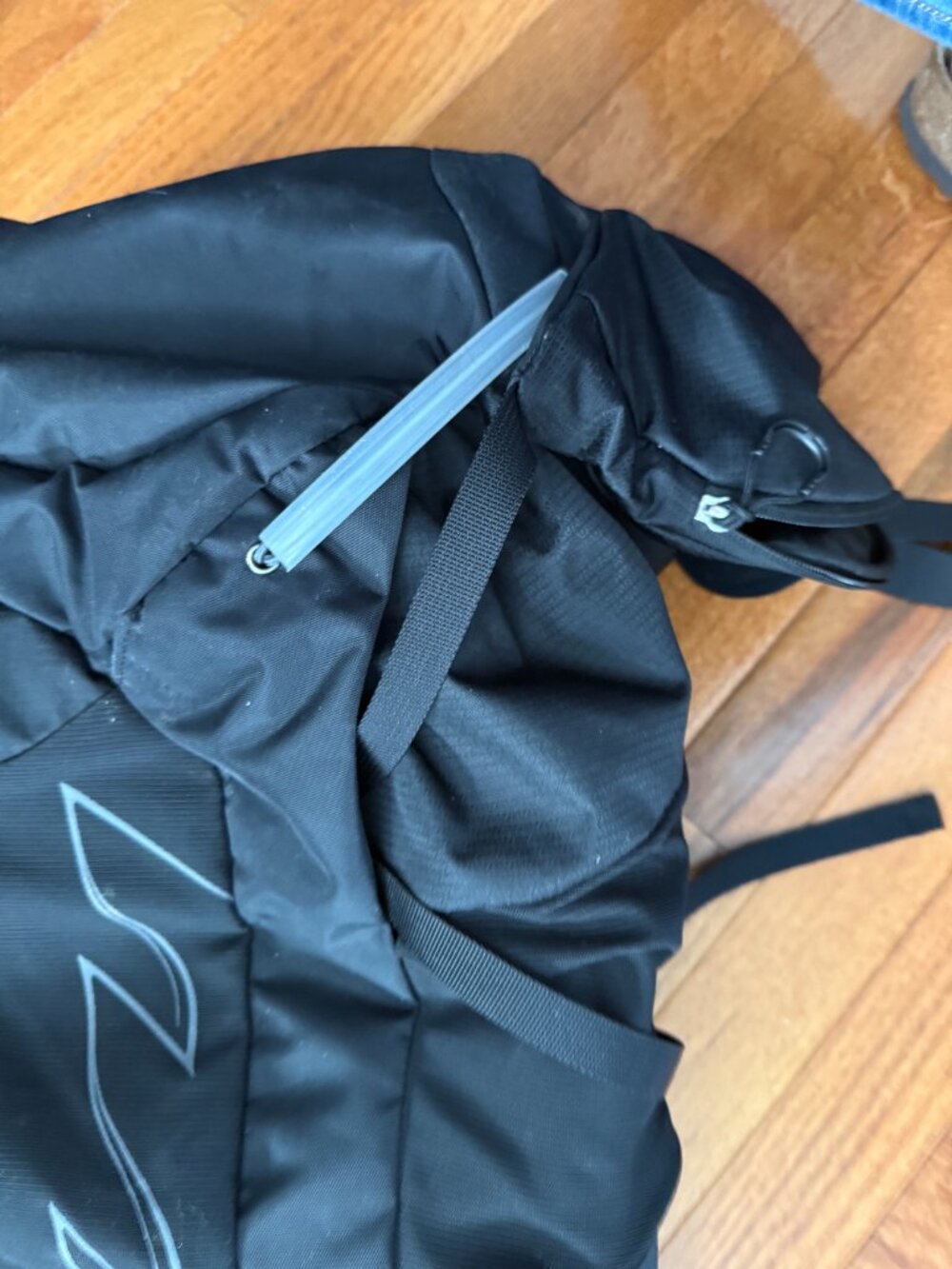 Osprey Tempest 34 Black Hiking Backpacking Backpack - Picture 12 of 15